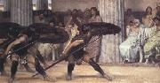 Alma-Tadema, Sir Lawrence A Pyrrhic Dance (mk23) Spain oil painting artist